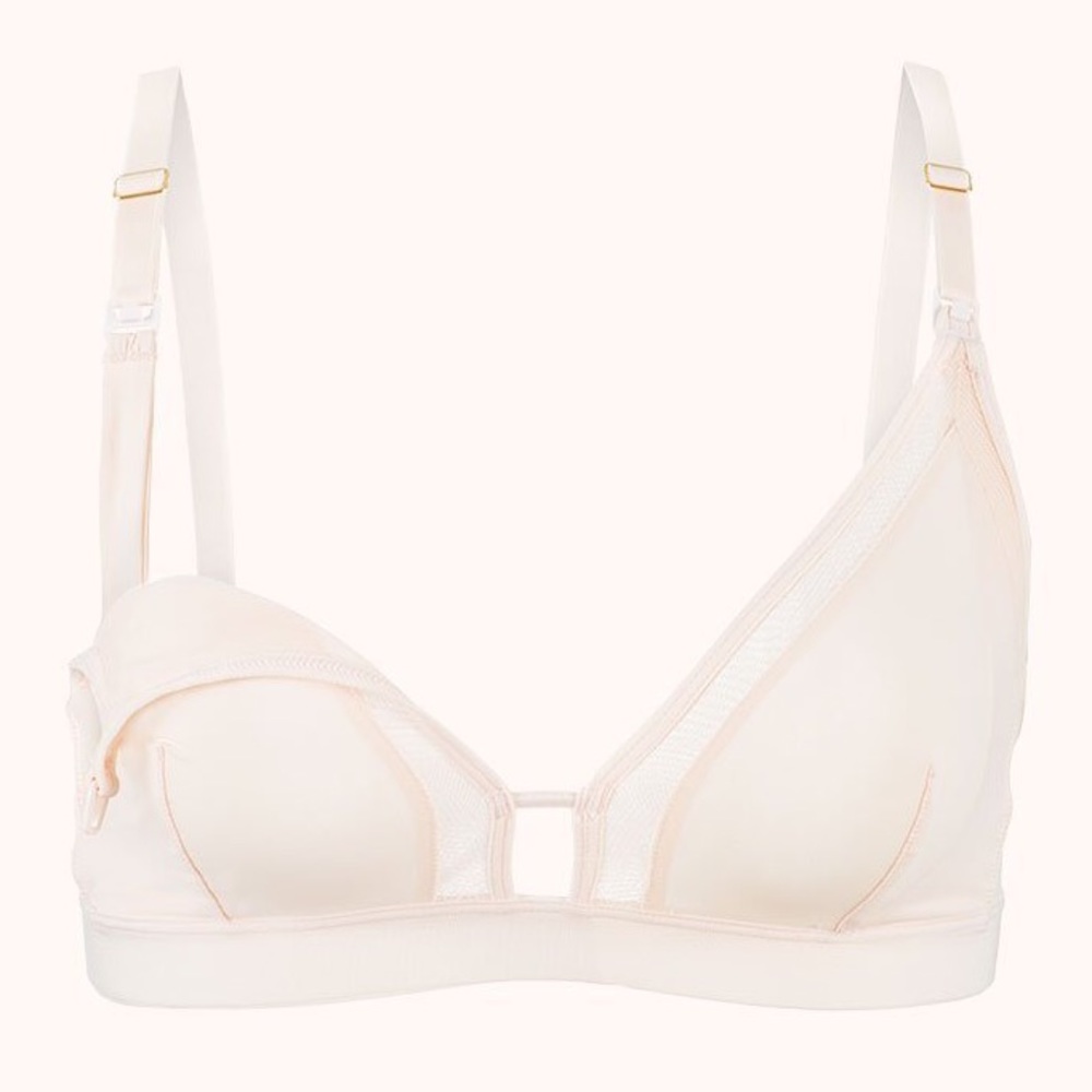 Lively Mesh Trim Maternity Bralette